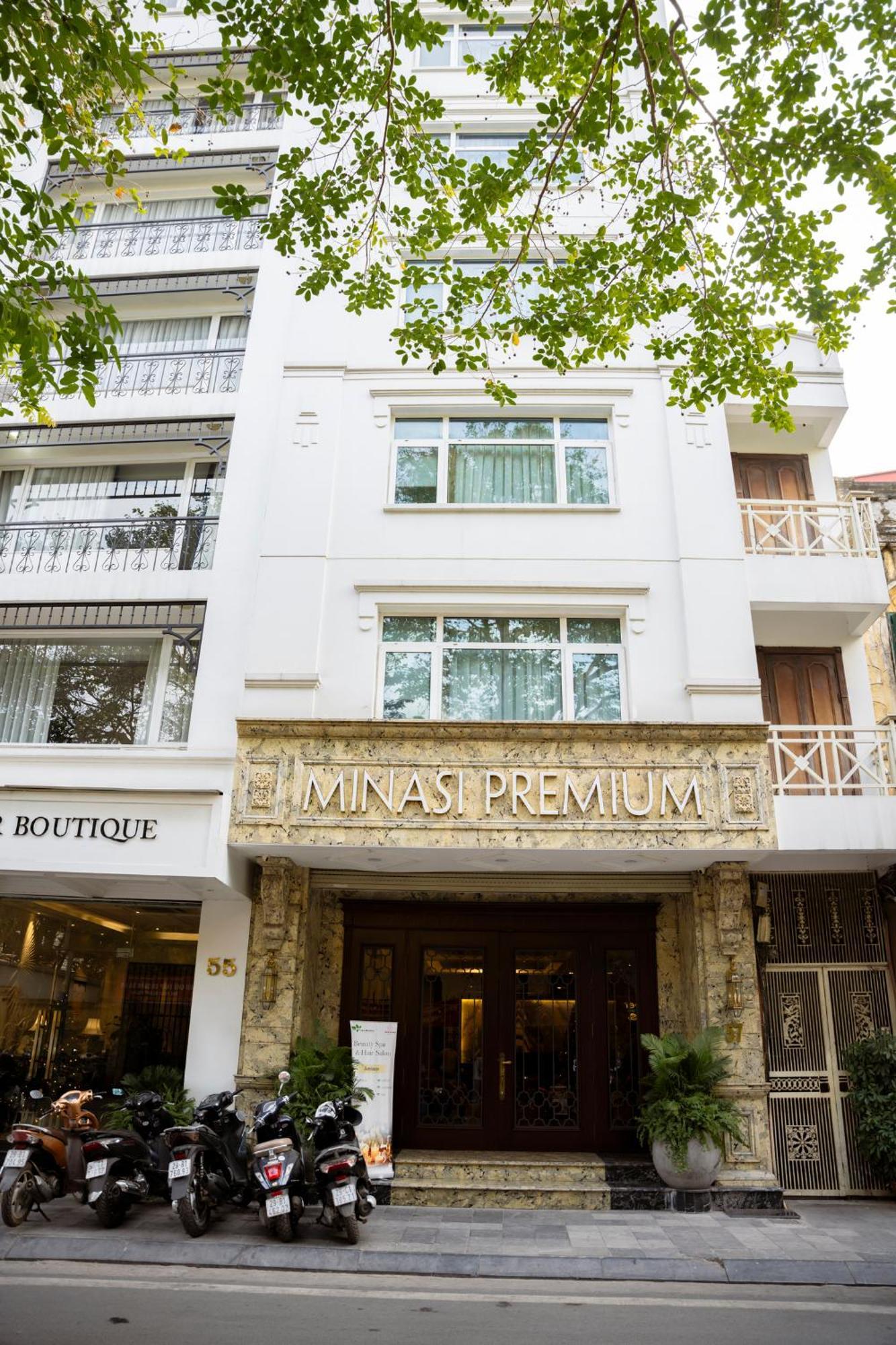 Minasi Premium Hotel Hanoi Buitenkant foto