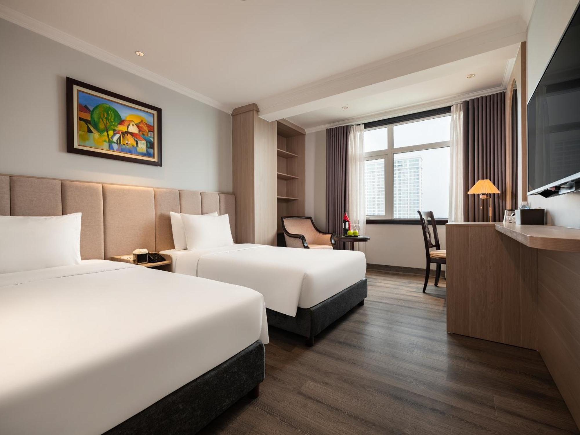 Minasi Premium Hotel Hanoi Buitenkant foto